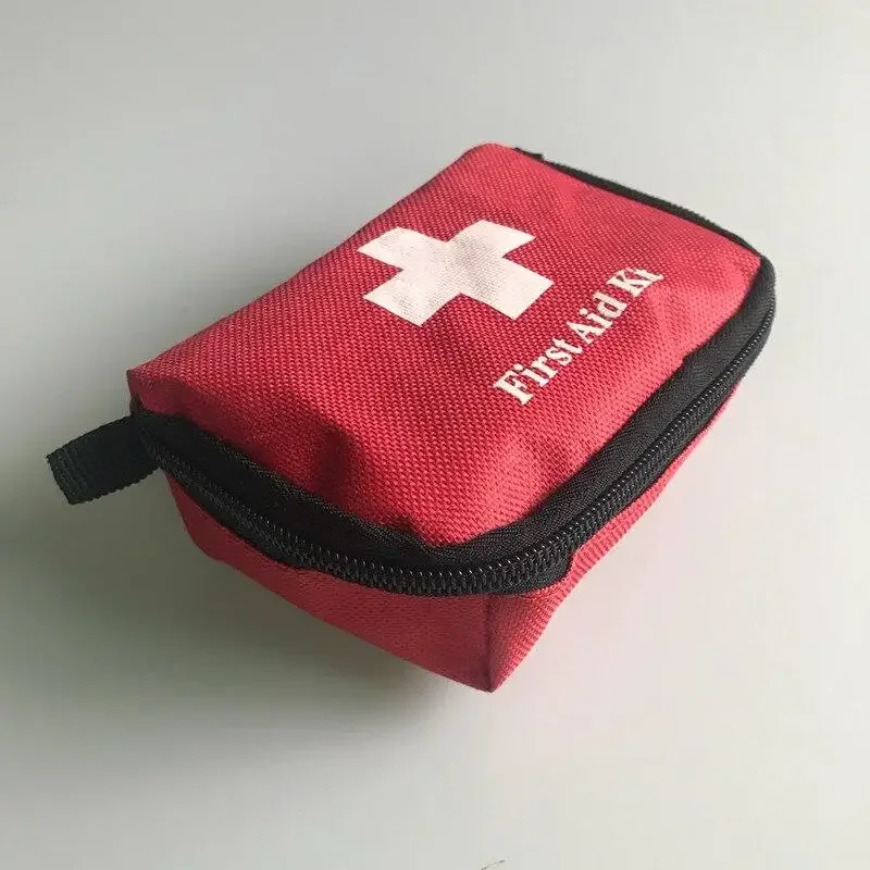 Kit de primeros auxilios impermeable, Mini caja de primeros auxilios para coche de viaje al aire libre, caja médica pequeña, Kit de supervivencia de emergencia