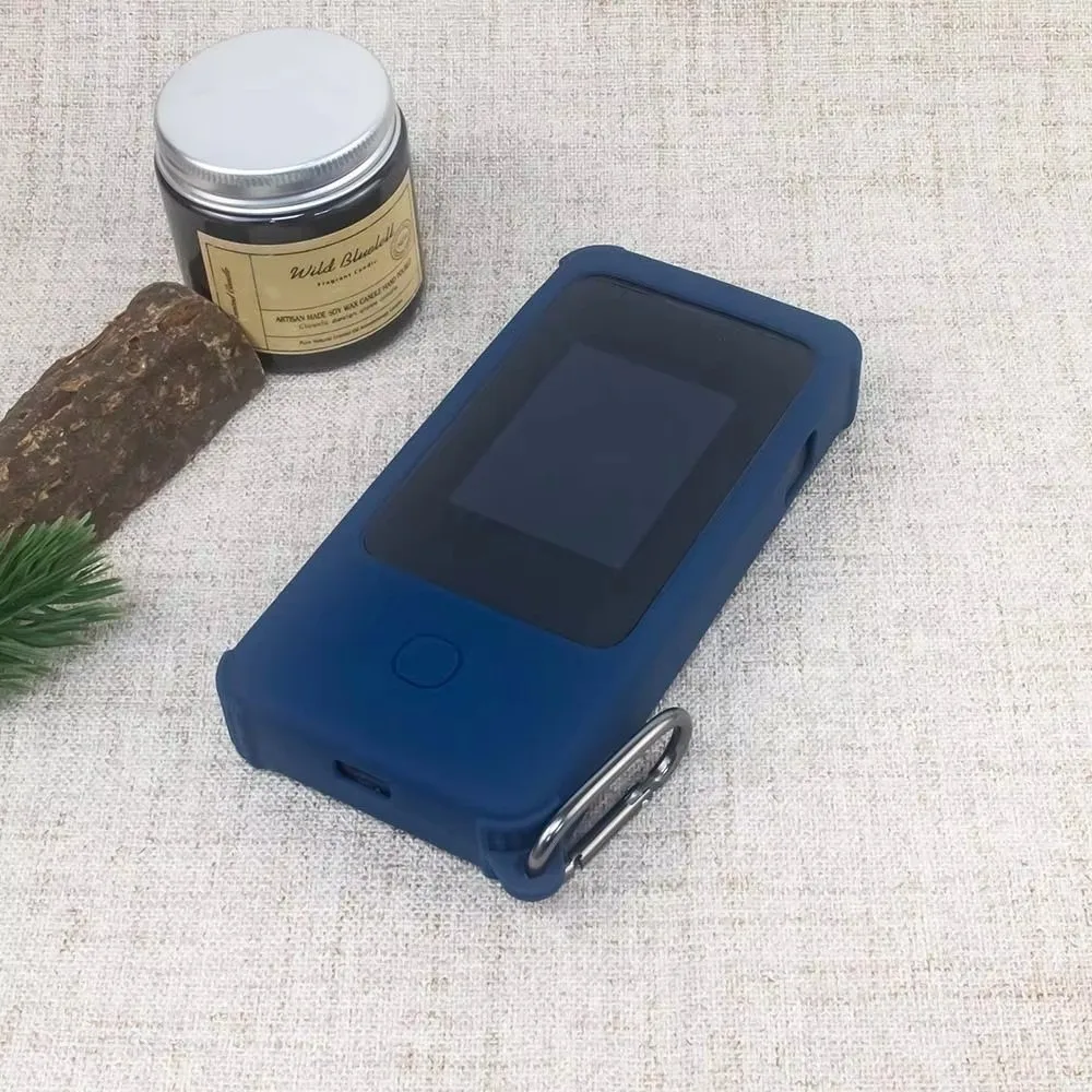 Silicone Travel Router Cover with Grip Texture Soft Router Case Shockproof Anti-Scratch for GL.iNet MUDI 7 (GL-E5800)