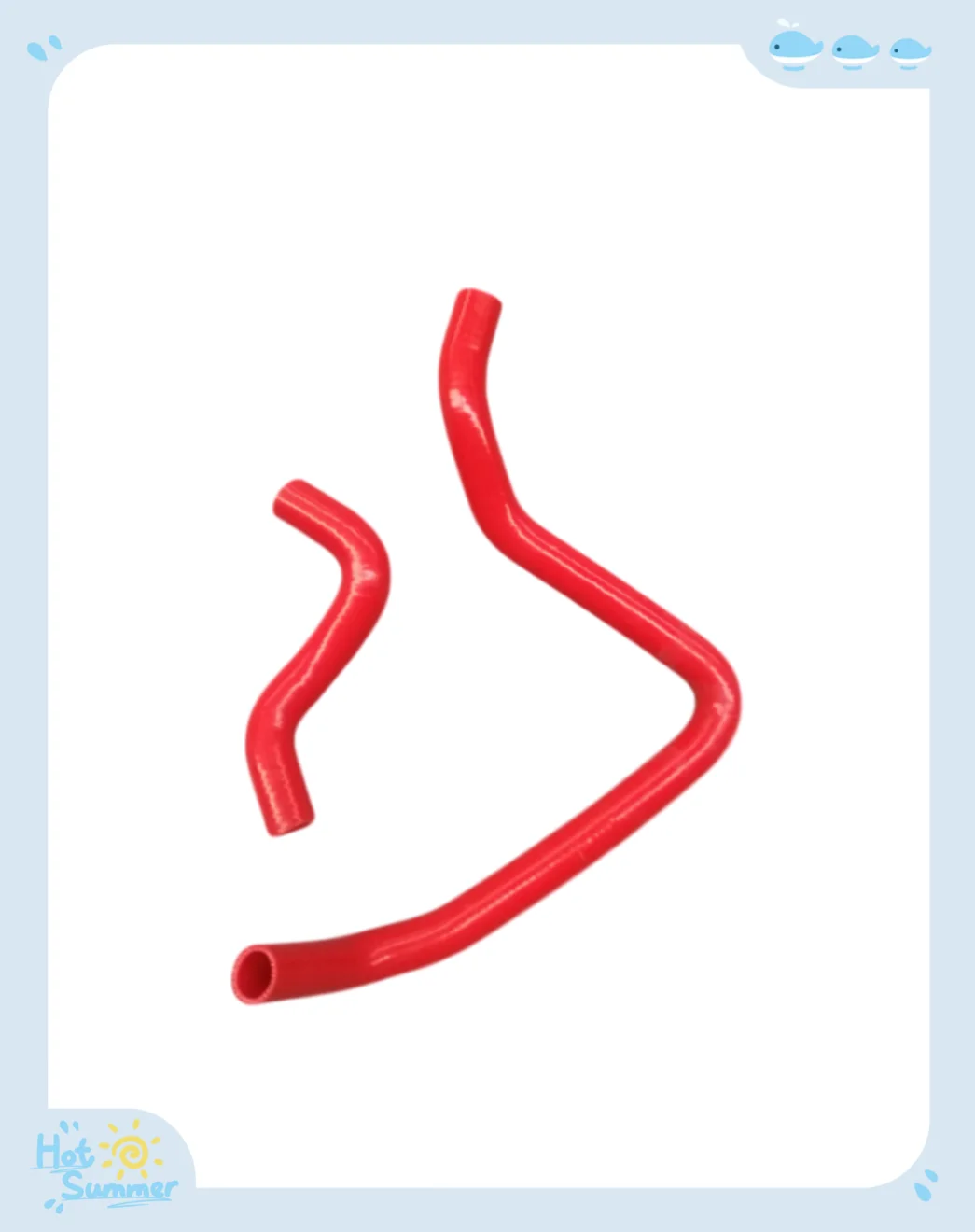 НОВЫЙ комплект силиконовых шлангов радиатора для Honda Accord F22A F22B SE/EX/LX/DX 1990-1993 1991, 1991, 1992 г.