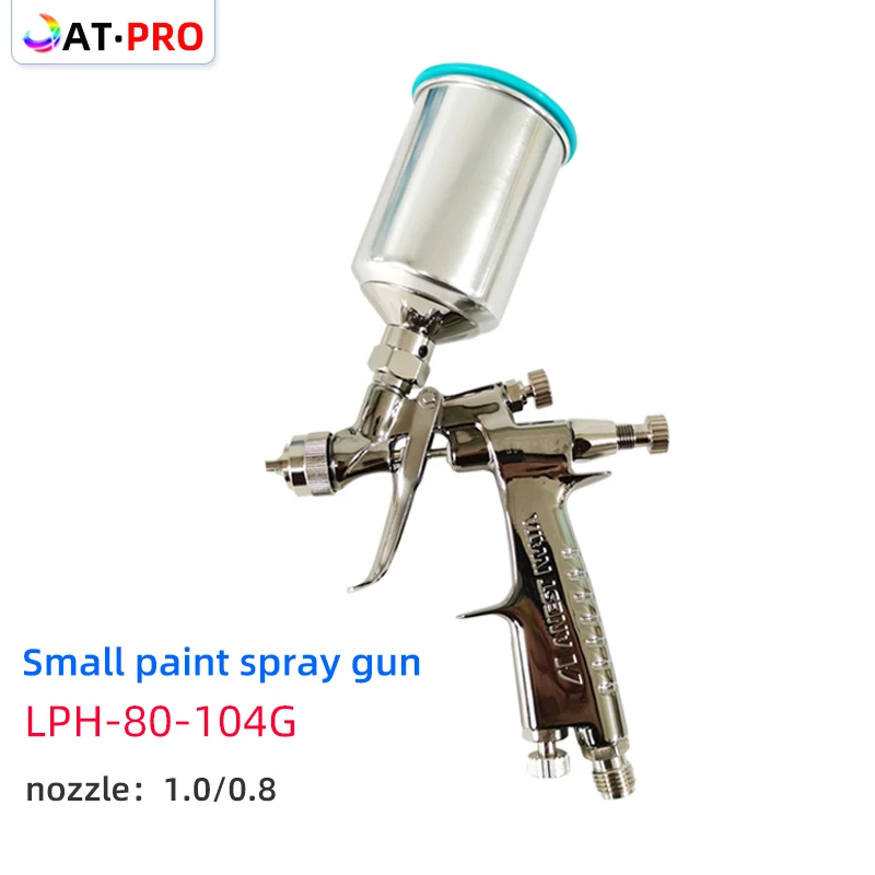 Japan's Original Anest Lwata Airbrush LPH-80 Small Repair Manual Spray Gun 1.0/0.8 Nozzle Car Repair Paint High Atomizer125mlCup