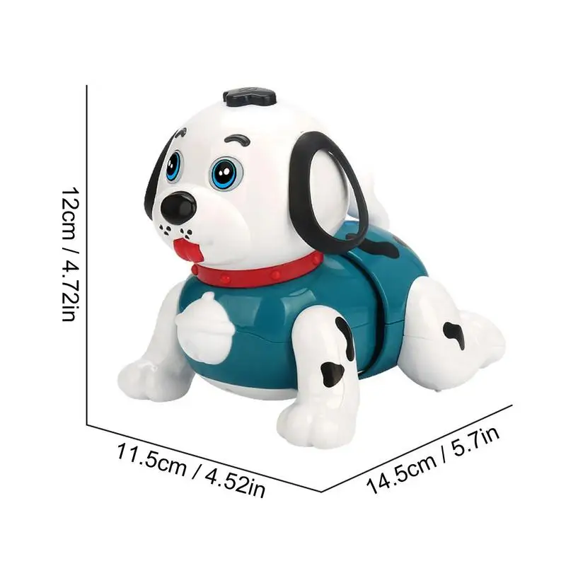 Baby Crawling Toys Dog Early Learning Toy With Sound Light Preschool Toddler Activities Electric Walking Toddler Music Toy With