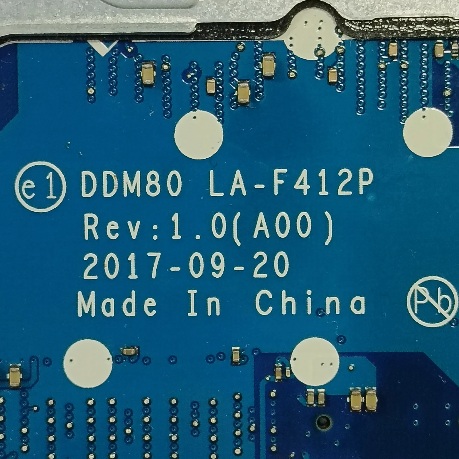 LA-F412P Per Dell Latitude 5590 Scheda Madre Del Computer Portatile i5-8350U i7-8650U N16S-GTR-S-A2 MX130 940MX 2GB GPU Scheda Madre 0P50J0 A17AB1
