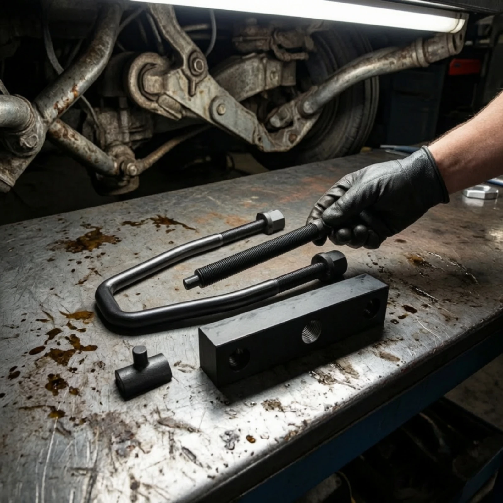 Attrezzo di Scarico con Barra - Tools For Garage recensione e prezzo