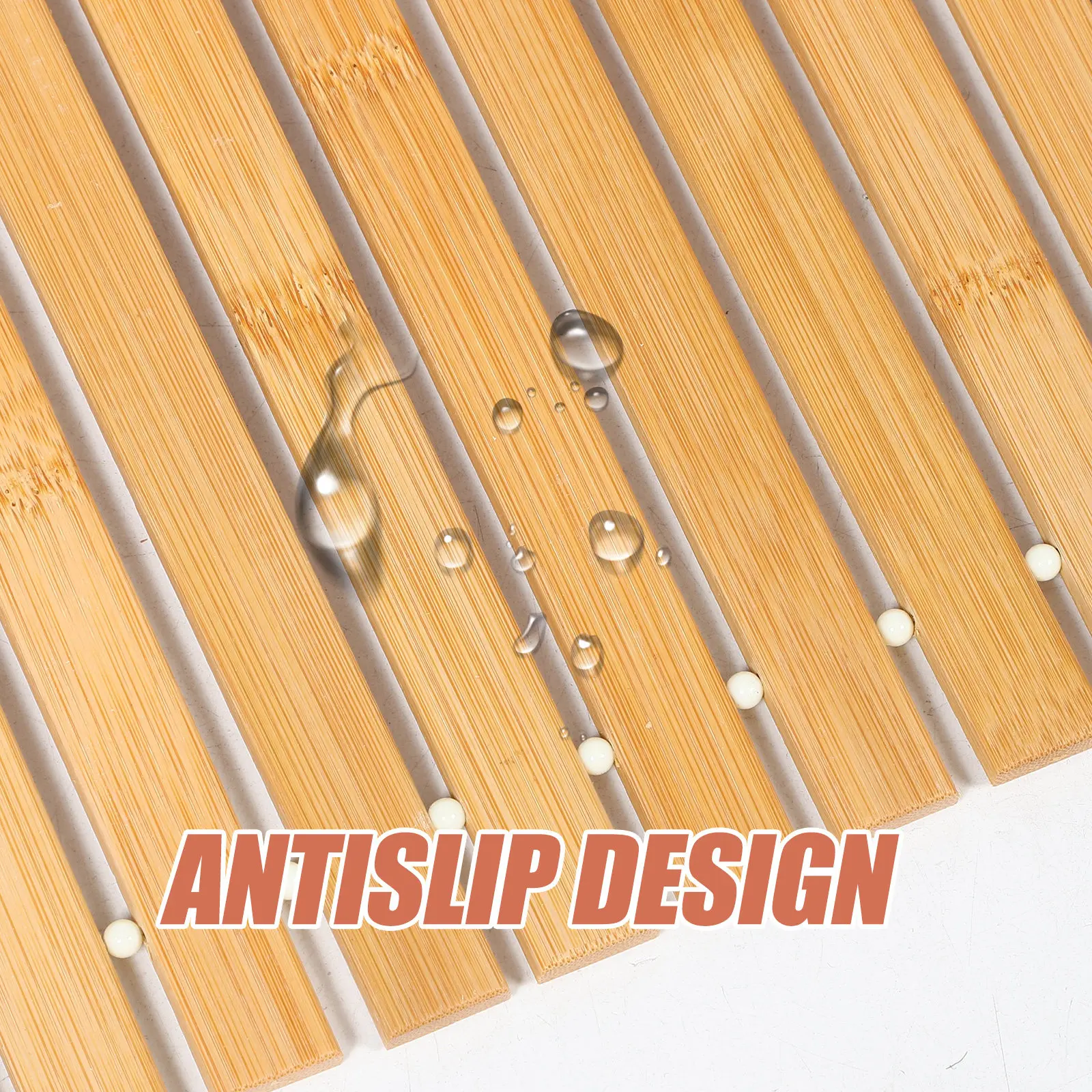 Bambus-Badematte, rutschfester – Bamboo Bath Mat Bewertung und Preis