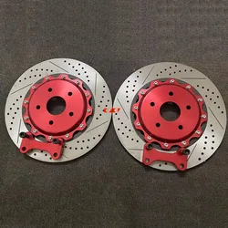 KLAKLE Auto Brake Systems Sport Brake Disc 330*10MM Rear Wheel R18 For Honda Accord 2020 Big Brake Kit