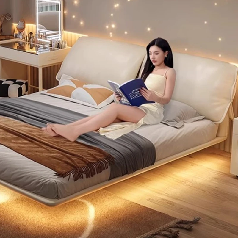^Bedroom Loft Massage Bed Simple Modern Space Saving Wooden Sleeping Platform Massage Bed Safe Letto Matrimoniale Hotel Furnitur