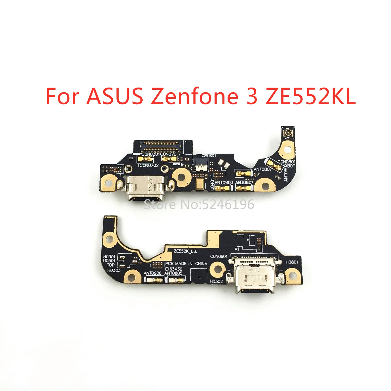 

1pcs USB Charging Port Base Connector For For ASUS Zenfone 3 ZE552KL Replace Part