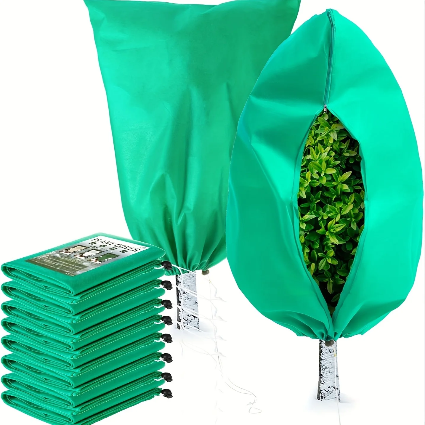 

Plant Cover Protection Winter Warm Covers Tree Shrub Plant Protecting Bag Frost Protection for Yard Garden Plants Against Cold