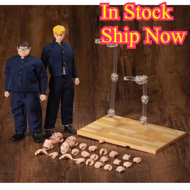 

In Stock GT Dasheng Slam Dunk School Uniform Version Mitsui Shou Rukawa Kaede Miyagi Anzai Movable Doll Collection Hobby