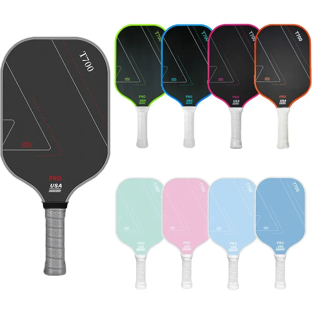 

T700 Pickleball Paddle Frosted Surface USAPA Approved Pickleball Rackets Carbon Fiber Non-slip Grip Pickle Ball Paddle