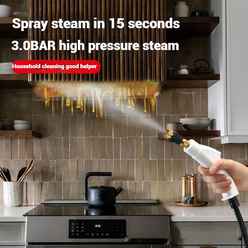 Nowa cyfrowa maszyna do czyszczenia parą w wysokiej temperaturze 220 V, przenośna maszyna parowa, sterylizacja i dezynfekcja czyszczenie parą