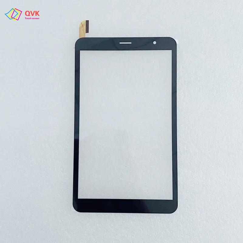 Panel Kaca Sensor Digitizer Layar Sentuh Kapasitif PC Tablet Hitam 8 Inci P/N Kingvina PG811-X