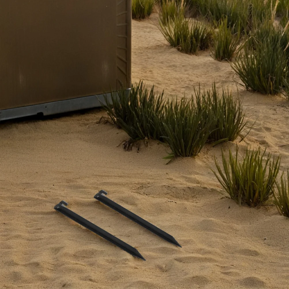 

12Pcs Plastic Tent Stakes Outdoor Ground Pegs Heavy Duty for Camping Beach Lawn Canopy Accessories Ground Stakes Heavy Duty