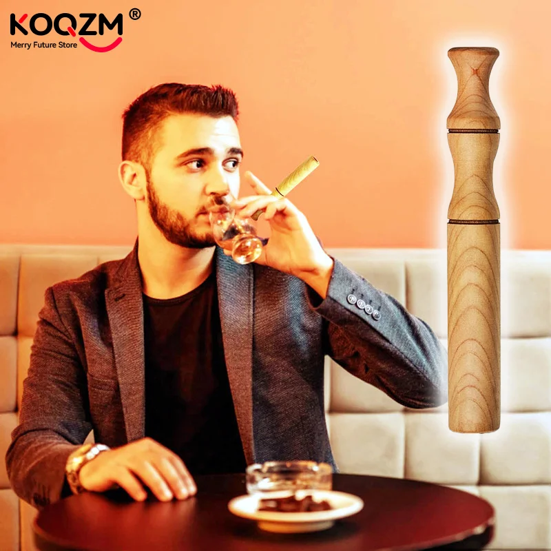 

Smokeless Inhaler Quit Stick Aromatherapy Inhaler For Essential Oil, Quit Smoking Inhaler Stick Wooden Personal Diffuser