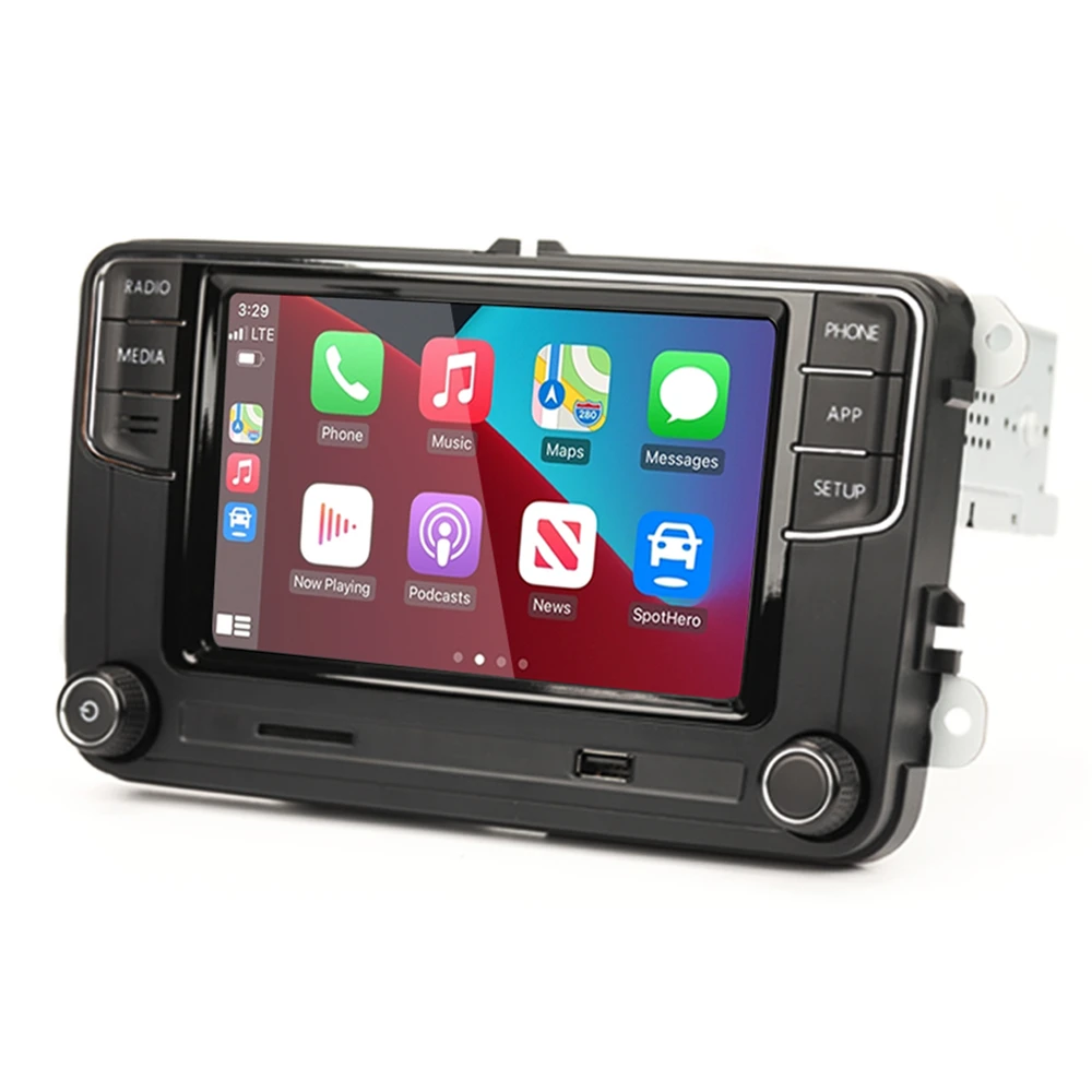 Car Gps Stereo Audio For VW Golf 5 6 Jetta MK5 MK6 Polo Passat B6 B7 CC Tiguan Touran RCD360 Carplay Car Radio