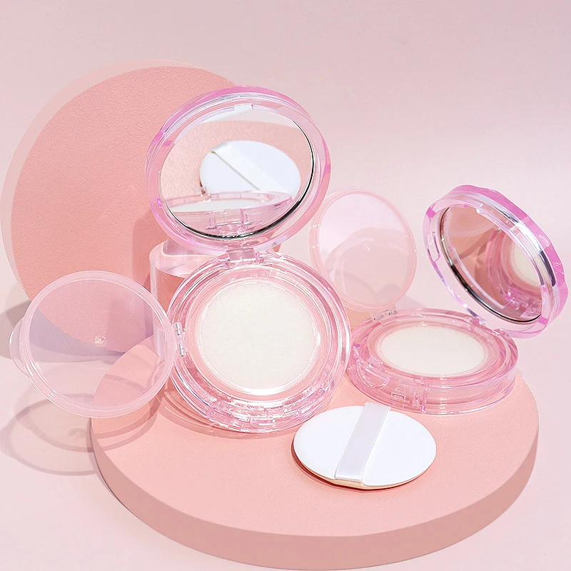 Nova Caixa Portátil de 12g para Air Cushion com Espuma e Espelho para BB Cream e Base