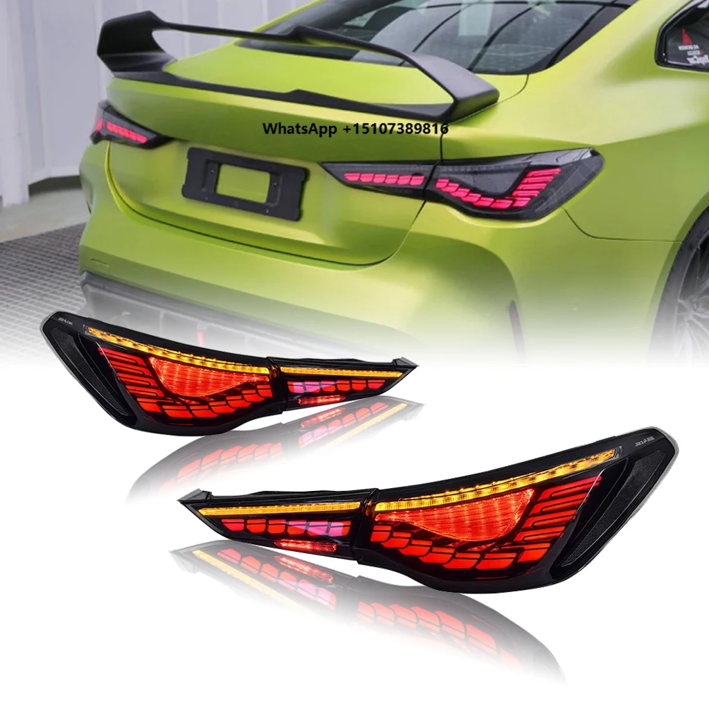 

CCTC Car Accessories Tail Lights Assembly for G82 M4G22 4 Series Coupe Sequential OLED Dynamic GTS Dragon Scale Taillights