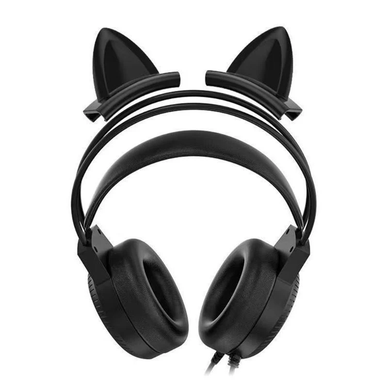 Adorable Silicone Cats Ear For Over Ear Headphones Personalize Styles With Removable And Washable Design Cats Ear