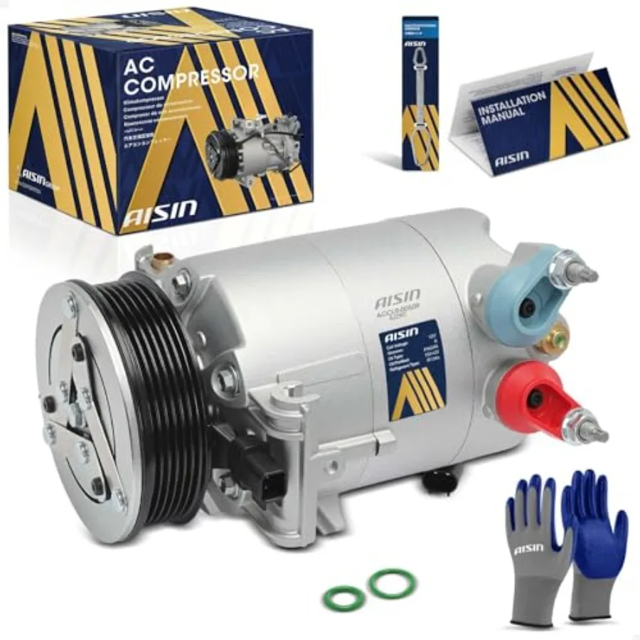

AFTERMARKET ACCLR-00509 Air Conditioner AC Compressor for Land Rover Discovery Sport 2015-2017 Range Rover Evoque 2014-2019 2.0