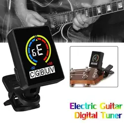 Guitar Tuner Metronome Color Screen Charging Guitar Tuner Guitar/Bass/Ukulele Twelve Average Rhythm Multifunctional Calibrator