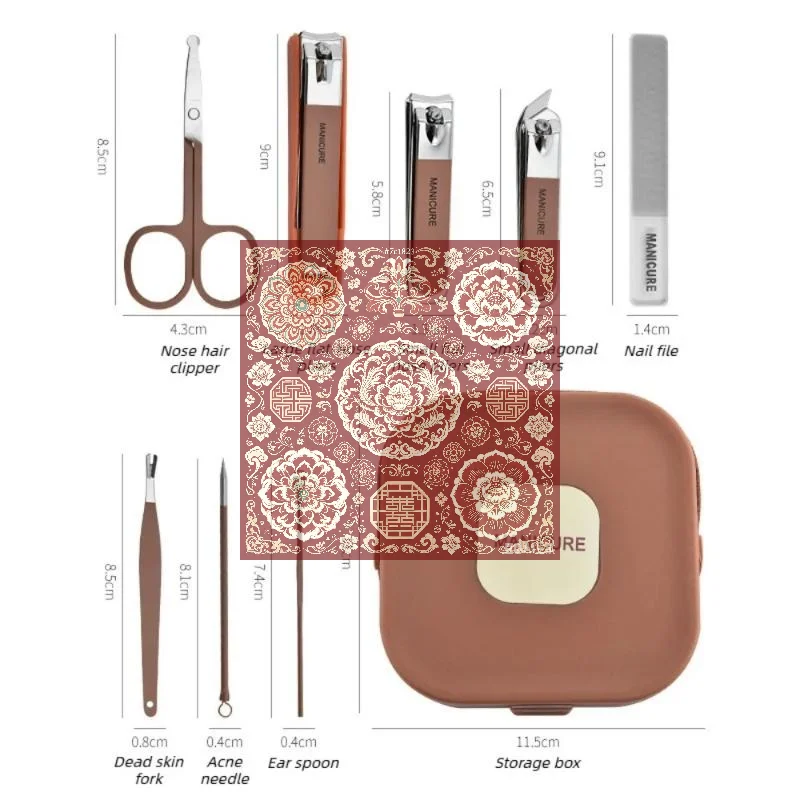 Nail Care Kit Mens - Nail Care Kit Anti-Splatter Manicure Set