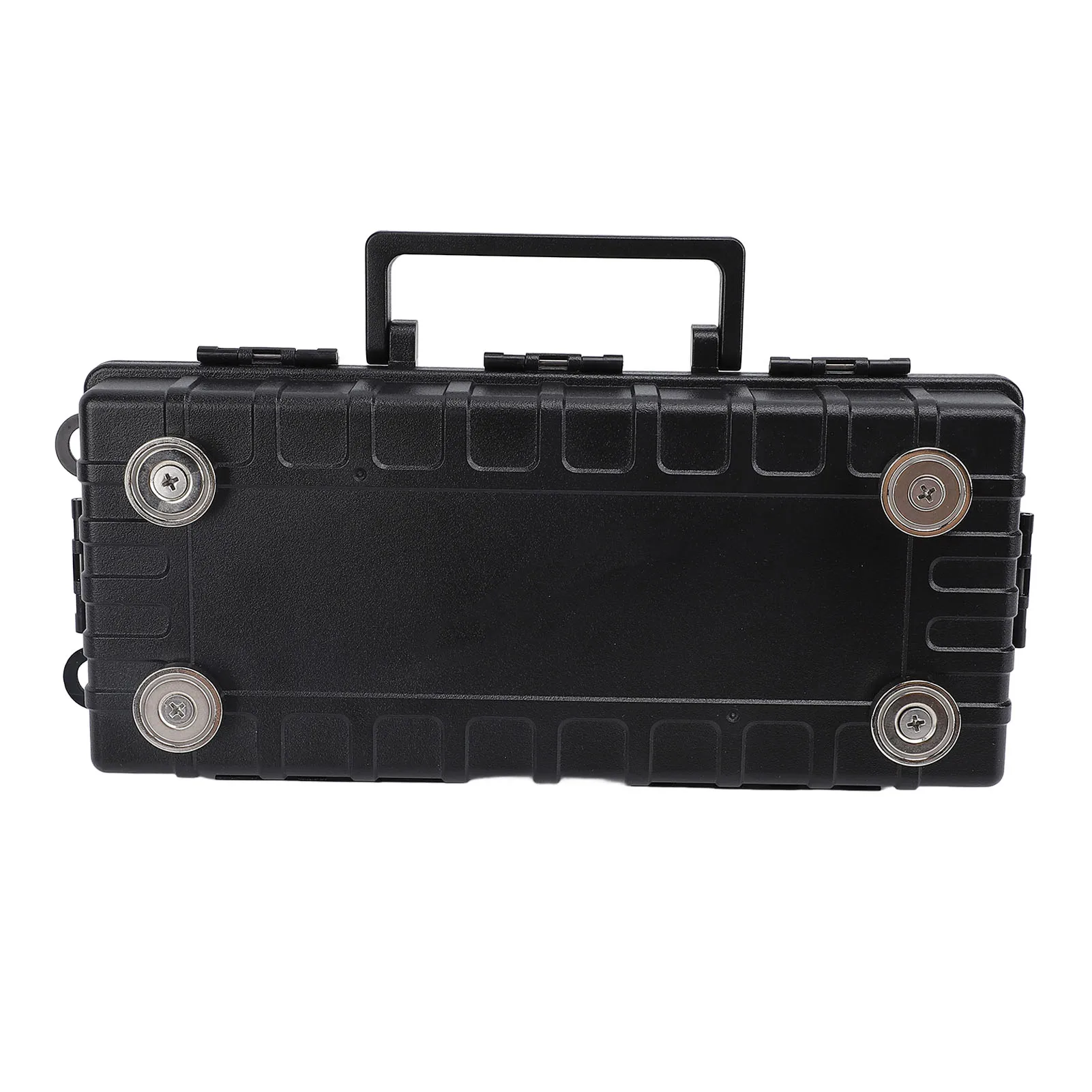 磁気キーボックス 28x12x7cm 車の下に隠すツールホルダー ポータブル収納オーガナイザー セキュリティラベル スペアキー用