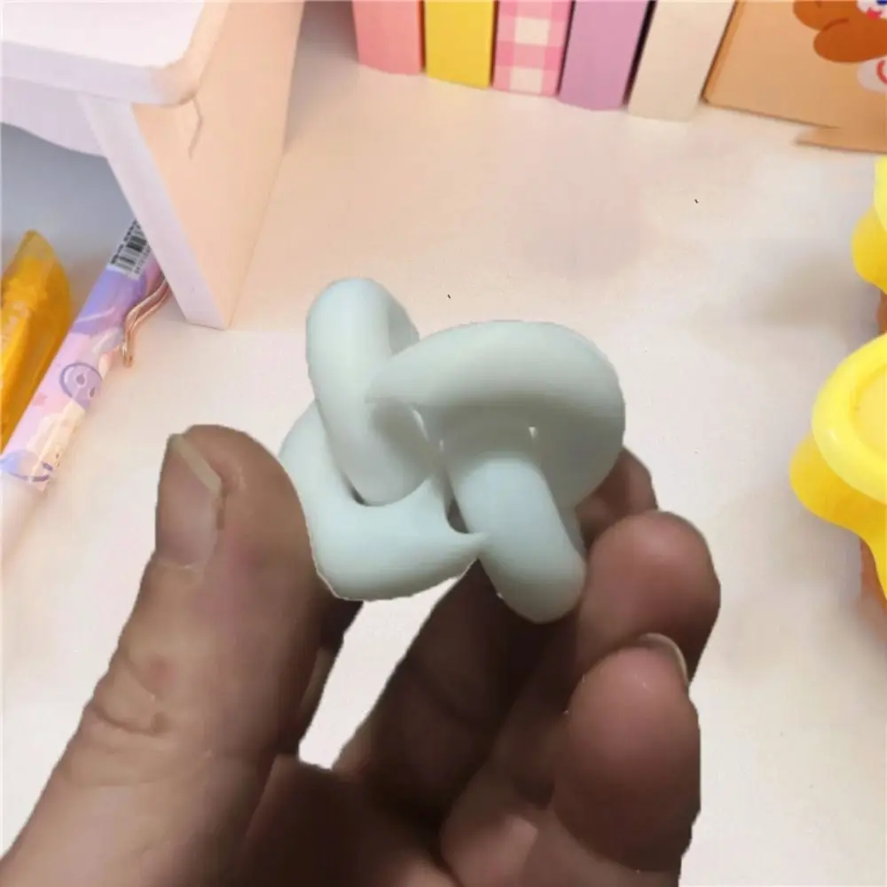 Relaxing Infinite Foldable Cube Rotating Lightweight Unlimited Folding Cube Colorful Sensory Spin Fidget Toys Children Adults