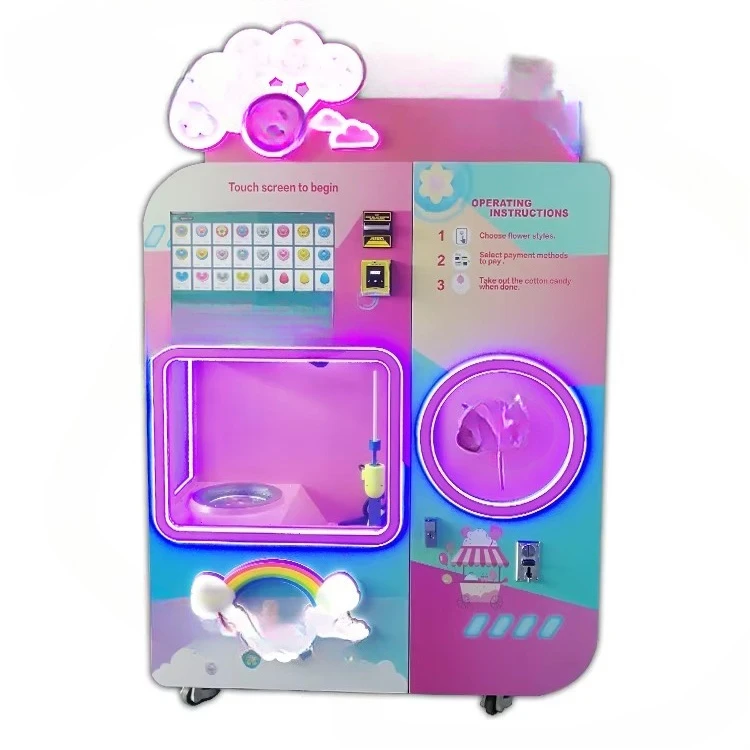 DL503 Smart Payment  Candy Vending Machine - Accepts Cash, Card, and Coin