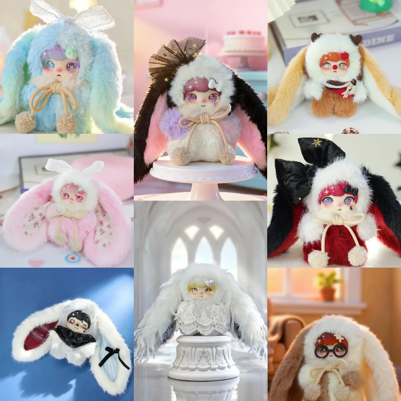 New LOKIKI Series Vinyl Plush Blind Box Kawaii Anime Figure Mystery Box Toys Cute Collectible Desk Decora Doll Genuine Kid Gifts