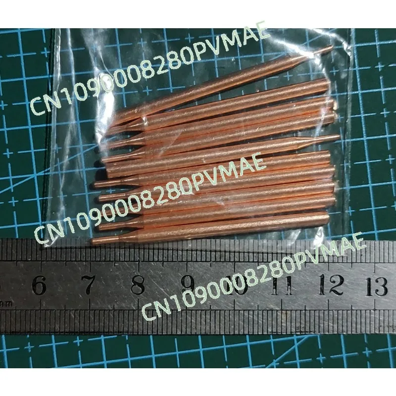 3mm Copper-Alumina Copper Electrode Tip - Double-Head Spot Welding Needle for 18650 Battery Welder