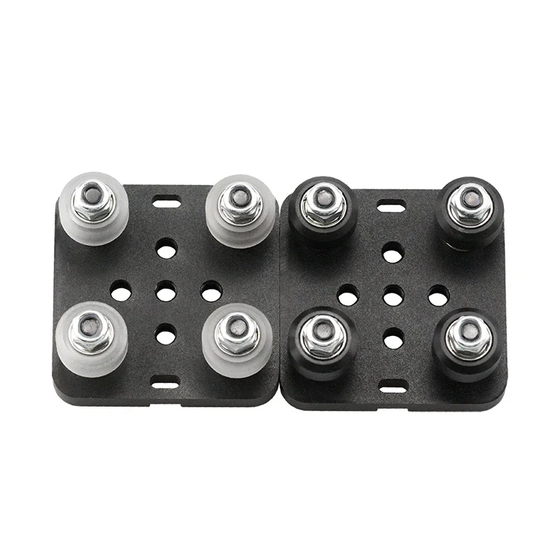 

1Set 2040 V-Openbuilds Wheels V Gantry Plat Set Special Slide Plate Pulley For 2040 V-slot Aluminum Profiles 3D Printer Parts