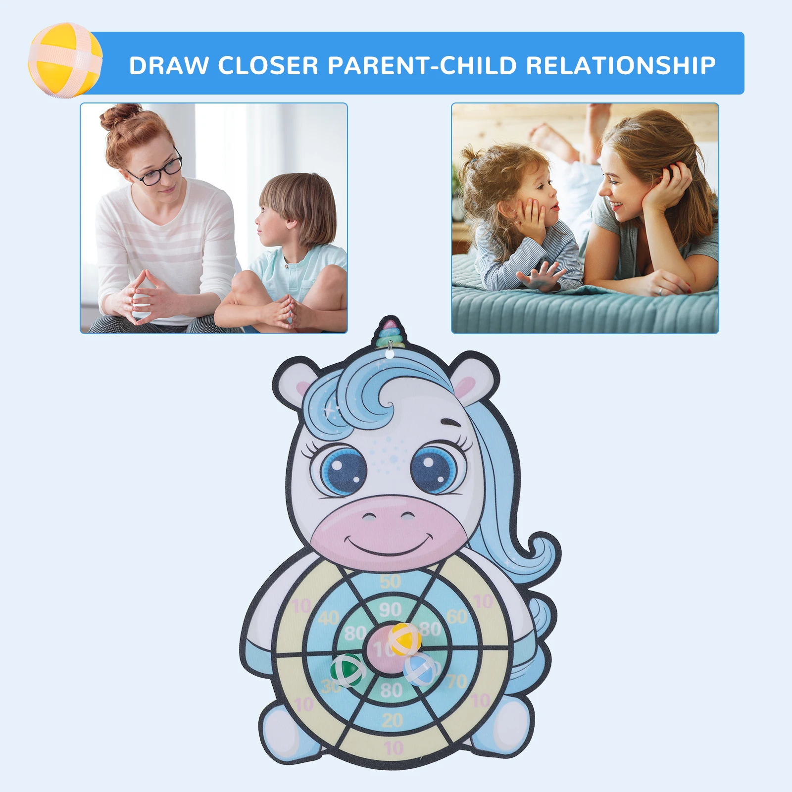 Giocattolo da tavolo educativo Piatto appiccicoso con palla Giocattoli sportivi per bambini Goo Toss Throw