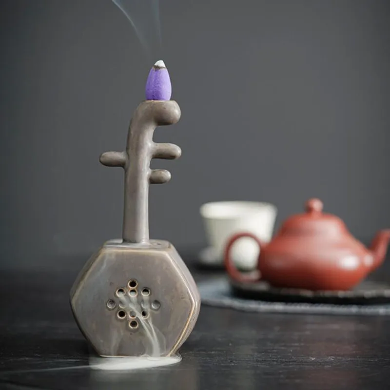 

Creative Home Decor Backflow Stick Incense Burner Ceramic Censer Home Decoration In Home Teahouse Creative Decor