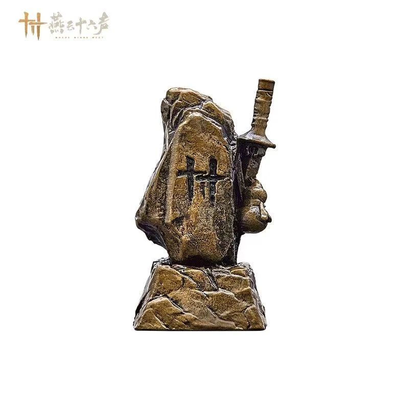 

Where Winds Meet Series Boundary Stone Keycaps Custom Metal Cool Creative 3D Key Cap Mechanical Keyboard Game Accessories Gifts