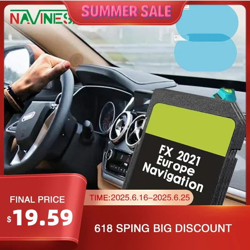 

for Ford Kuga Focus Max Europe Map Update Data Sat Nav SD Card