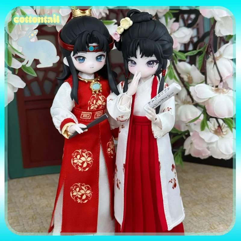 

Original Come4free The Dream Of Red Chamber Series Bjd Blind Box Action Figure Trendy Doll Collect Toy Ornament Girl Gift