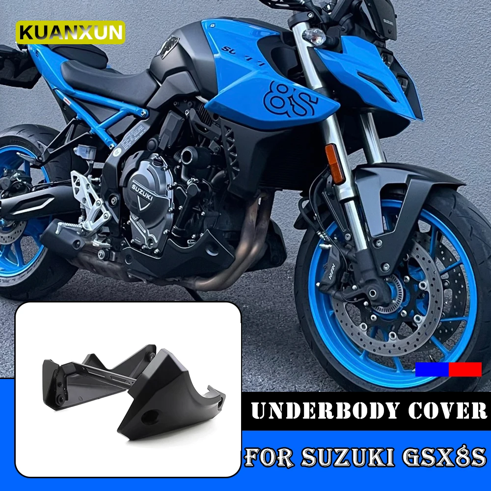

Para Suzuki GSX-8S GSX8S GSX 8S 2022-2024 alerón inferior del motor de la motocicleta Protector de carenado del cuerpo Protector