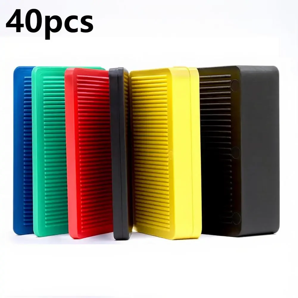 For Doors For Windows Door Shims Blue, Green, Red, Black, Yellow Installation Shims Pointed Tip Leveling Support