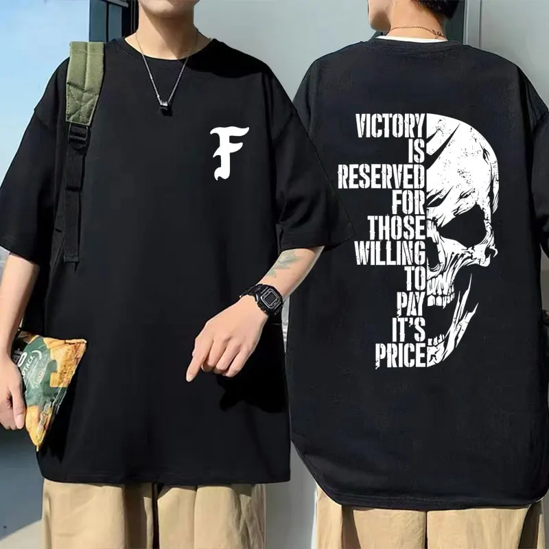 

Forward Observations Group Victory Is Reserved for Those Willing To Pay Its Price T-shirts Skeleton Men Women Oversized T Shirts