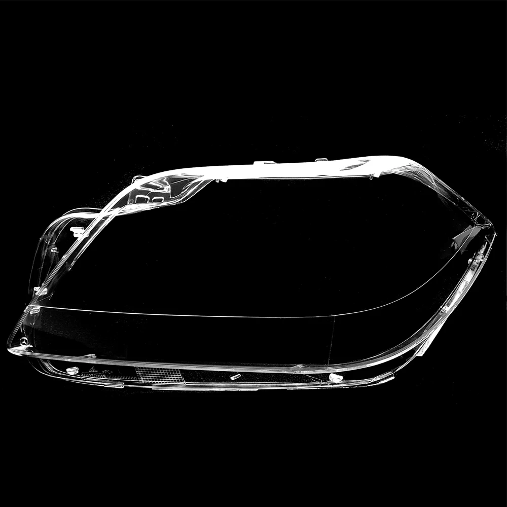 Car Front Headlight Cover For Mercedes-Benz GL W166 GL350 GL400 GL450 GL500 2012-2016 Transparent Glass Auto Lens Caps Shell view 4
