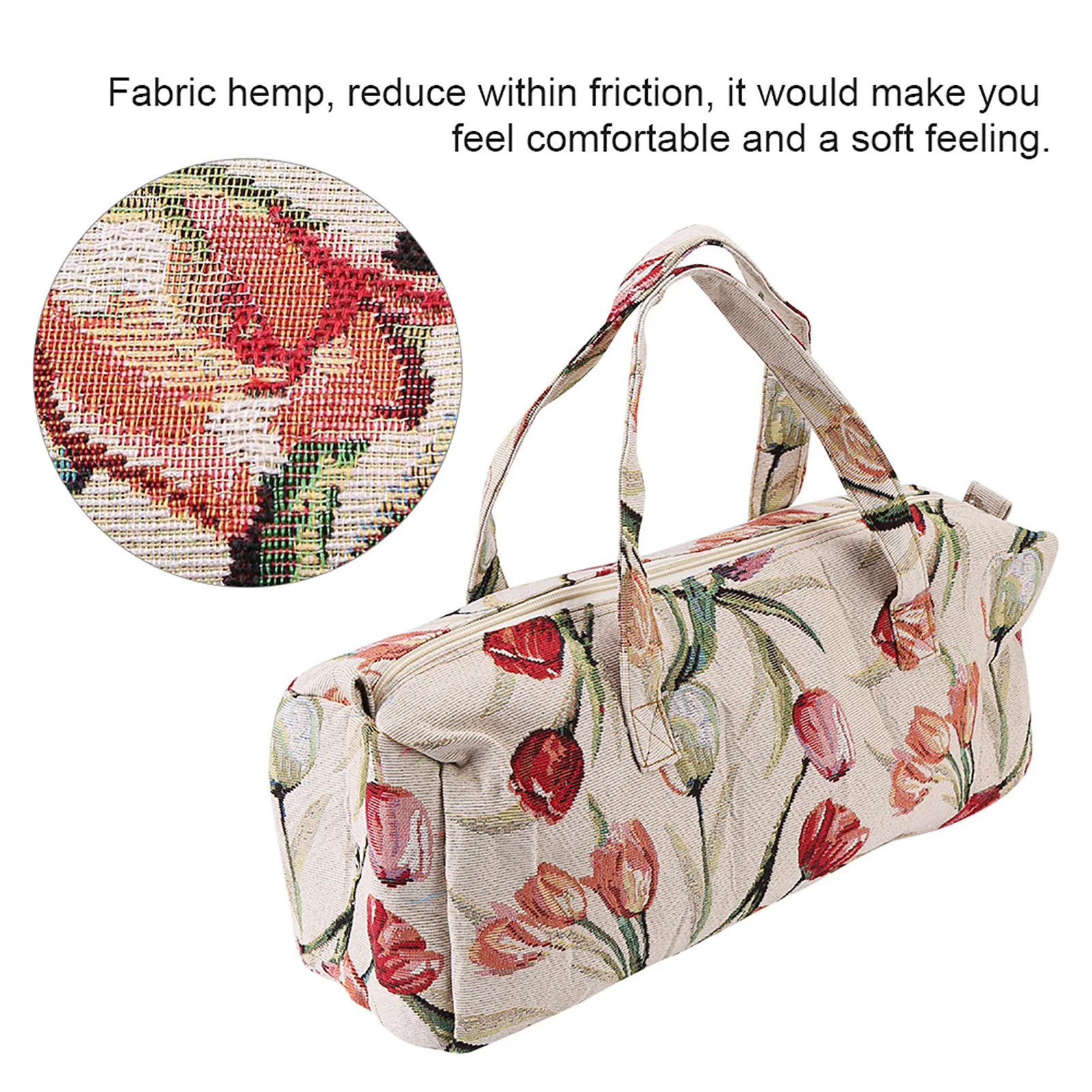 【신제품】수제 가방 가정용 직물 공예품 뜨개질 바늘 보관 스웨터 직조 정리 가방 뜨개질 바늘 보관