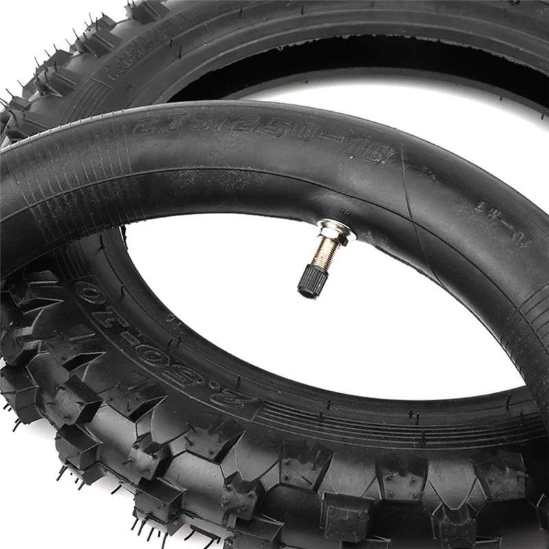 

2.50-10 Outer Tire Inner Tube For Honda CRF50F PW50 TTR50E Off-Road Vehicle Wheel Tyre