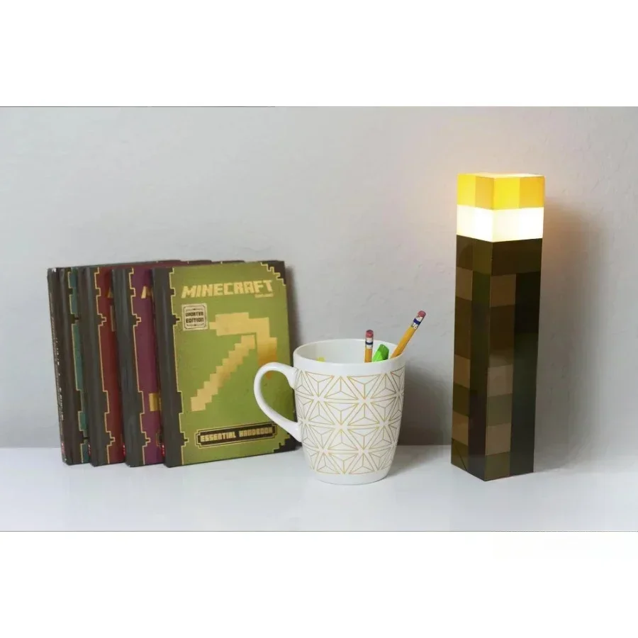 USB Rechargeable LED Pixel Lamp | Durable PVC Bedside Night Light | Shein Toy Gift