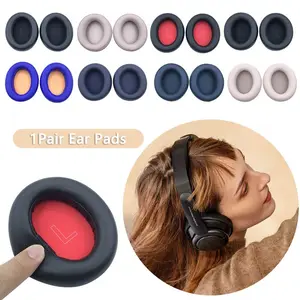 وسادات أذن بديلة وسادة لسماعة الرأس Anker Soundcore ، Life Q10 ، Q30 ، Q35 ، غطاء للأذنين الجلدية ، غطاء الأذن ، سماعات الأذن ، 1 زوج أفضل 12 سماعة رأس Anker Q30 للمبيعات - رقم 8