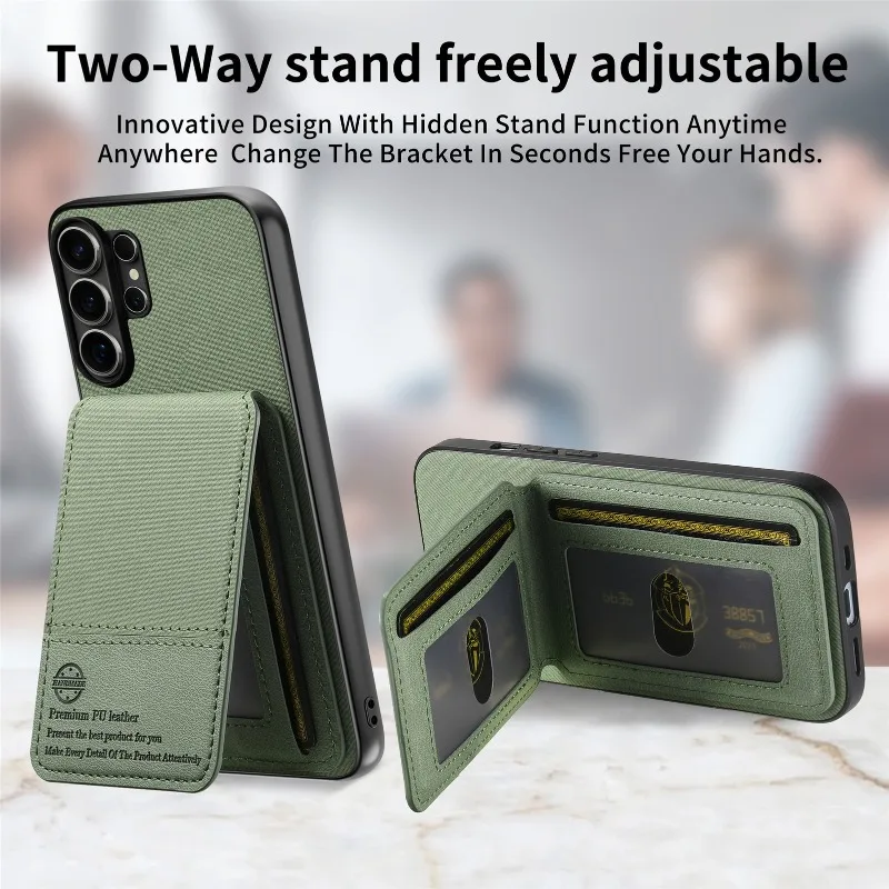 Cover For Galaxy S26Ultra S26 + Plus Leather Flip Wallet Card Holder Case For Samsung A57 A37 S26 Ultra Magnet Shockproof Shell