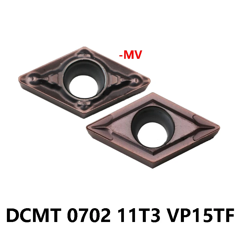 

DCMT11T304-MV VP15TF DCMT11T302-FM DCMT070204-MV DCMT070202-SV DCMT11T308-MV Original Carbide Inserts Lathe Cutter DCMT 11T304