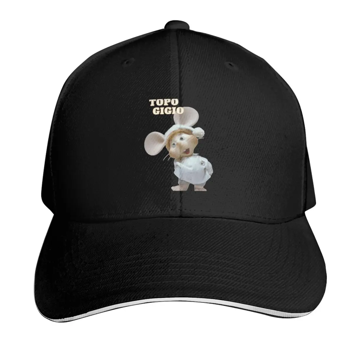 Gorra de béisbol Topo Gigio, gorra de diseñador, gorras de lujo, novedad en sombreros, gorra con diseño de caballo para hombre y mujer