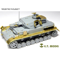 ETmodel 1/72 German Panzer IV F1 Tank Model Modified Etched Metal Parts For DRAGON 7321 Model Accessories