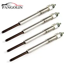 4pcs 24v 4HK1 4HL1 4HJ1 Glow Plug 8-97600-096-0 8-94390777-6 for Chevrolet Isuzu NPR NQR NRR GMC 5.2L Diesel Excavator Parts