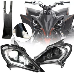 Led Headlights DRL Turn Signal Light For Yamaha Raptor 700 700R YFZ450 YFZ450R YFZ450X Wolverine 450 2006-2024